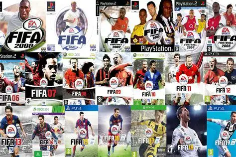 , Fifa Classement de chaque couverture FIFA des 20 dernières années
|Pinterest